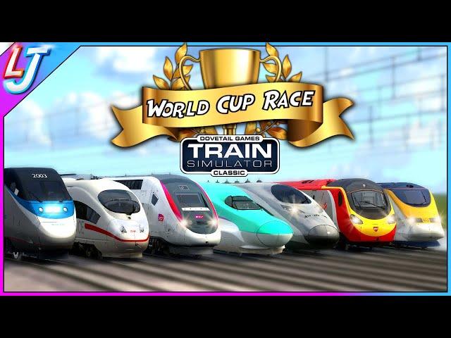 Train Simulator - High Speed Electric (The World Cup Race)