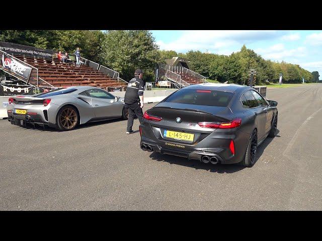 G-POWER BMW M8 Competition vs Ferrari 488 Pista