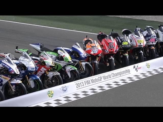 Die Moto GP Bikes 2013 ! Alex Hofmann stellt sie für Sport 1 alle einmal vor ...