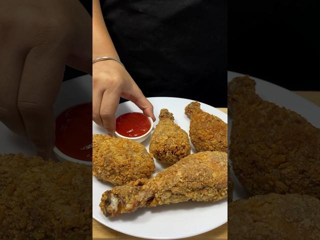 Crispy Fried Chicken ASMR Cooking #chicken #shorts #food #cooking #indianasmrworld #asmr #nonveg