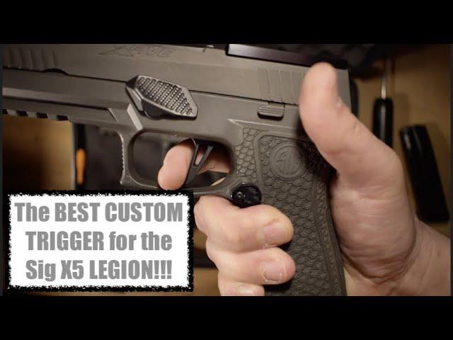 CUSTOM 1911 QUALITY TRIGGER: SIG ARMORER Competition Level Trigger Job for the Sig Sauer P320!!