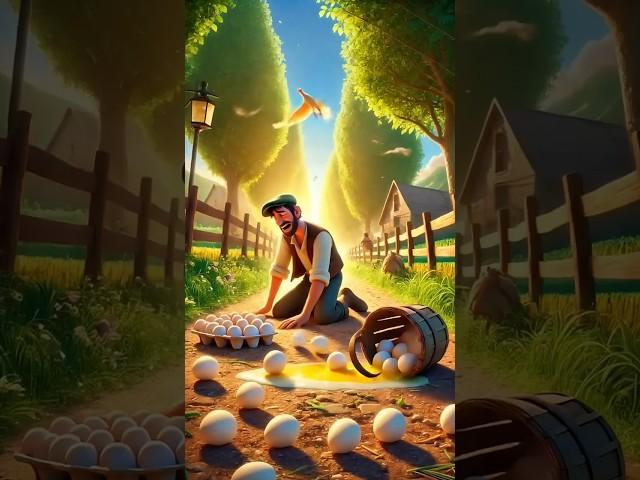 The Farmer, His Dove & Rooster | A Lovely Farm Life Story #shortvideo