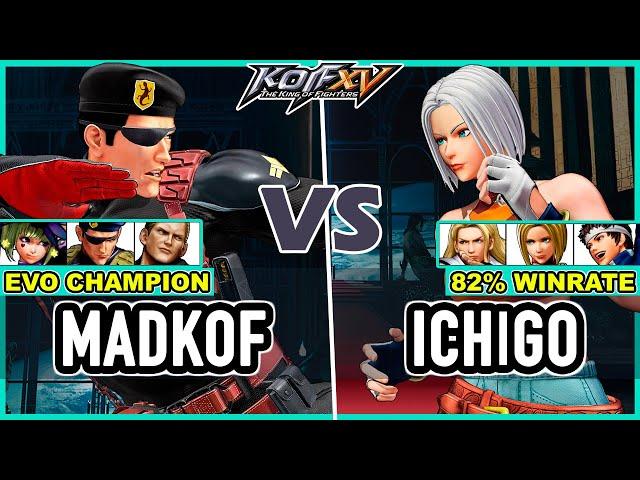 KOF XV  Madkof (Geese/Heidern/Sylvie) vs Ichigo (Andy/Blue Mary/Shingo)