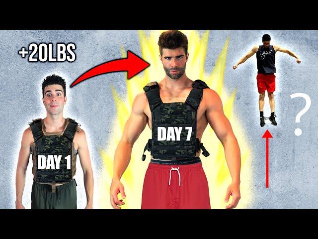I Wore A Weight Vest For An Entire Week Straight...