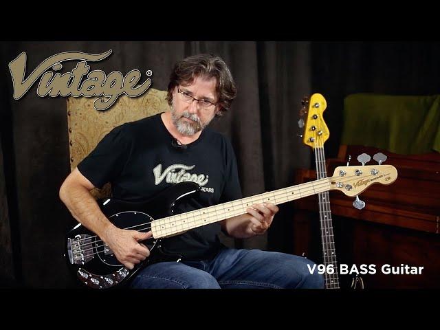 Vintage V96 BASS Guitar