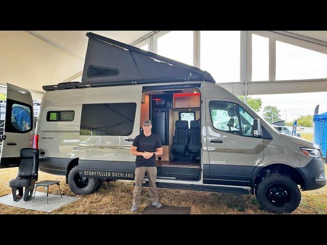 Amazing Sprinter 170” Camper Van for the Whole Family | Storyteller Overland