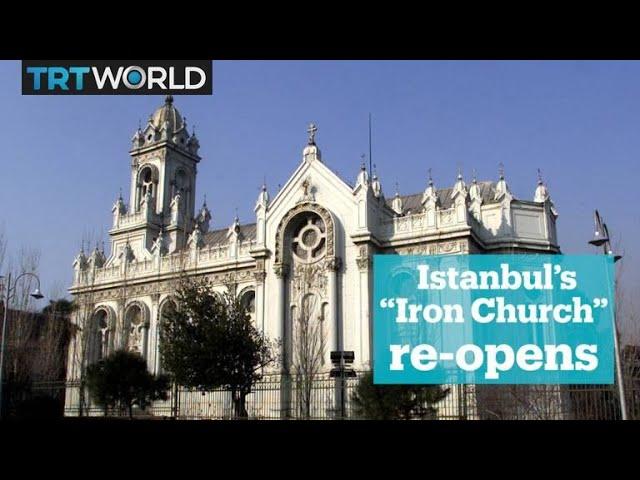 Istanbul's iconic 'Iron Church' reopens after seven years