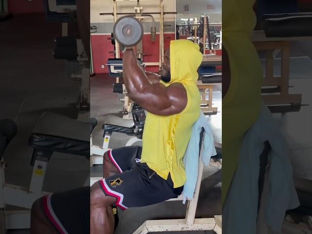 Try This #africandiamond #bodybuilders #lifestile #trainhard #shoulders 