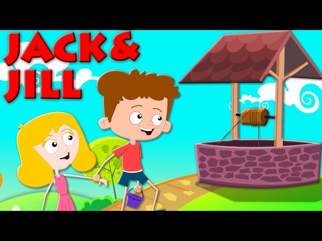 Jack and Jill Nursery Rhyme | Songs And Poems For Kids and Children