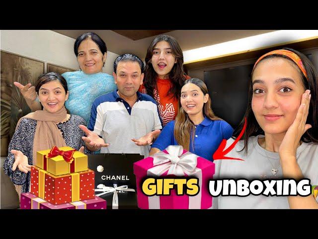 Abu Dhabi Gifts Unboxing  | Gifts per hui larai|Rabia Faisal Vlogs | Sistrology