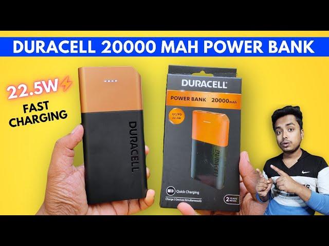 Duracell 20000 mah Power Bank Review || Best 20000 mah Power Bank || Duracell Power Bank 20000mah