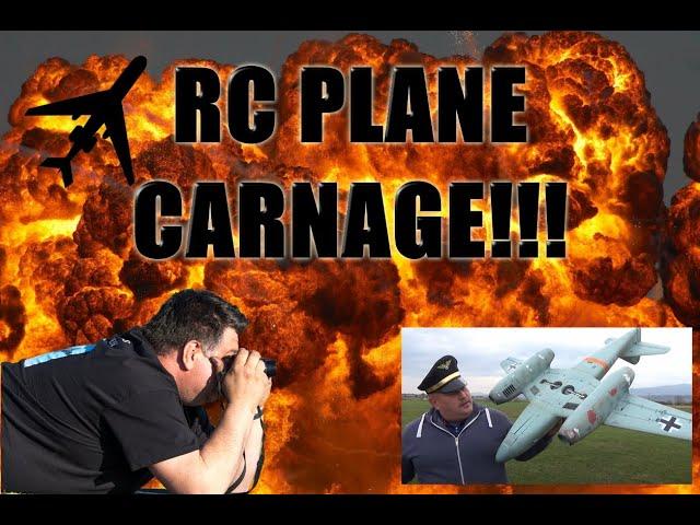 RC Plane Crashes That Will Make You Die From Laughter Crashes with Petrincic Bros RC SLOVENIA