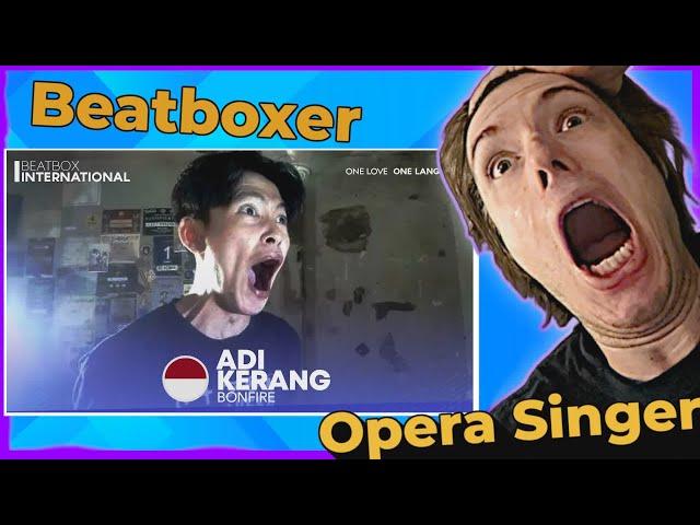 Humans can make these sounds?!  |  ADI KERANG  | BONFIRE (beatbox reaction)