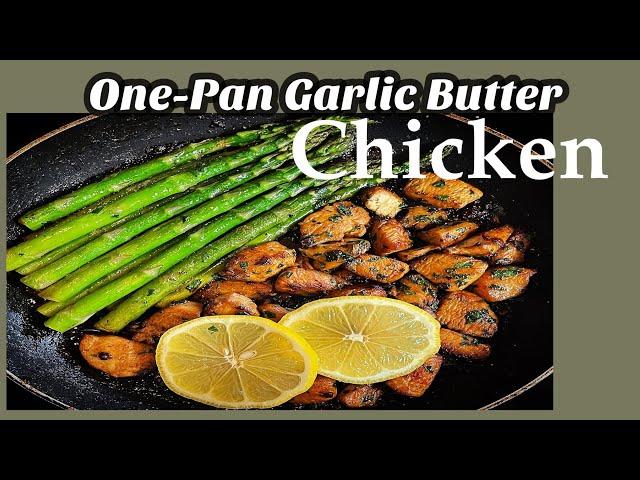 [VLOG 45] ONE-PAN GARLIC BUTTER CHICKEN | Jenibe Sanchez