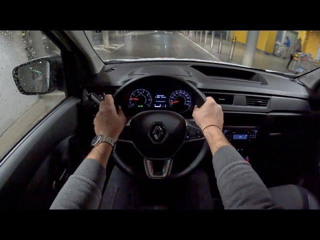 Renault Express Night [1.3 TCE 102HP]  POV Test Drive #956 Joe Black