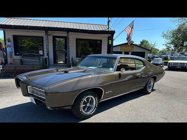 Test Drive 1969 Pontiac GTO SOLD $30,900 Maple Motors 4 Speed V8 #2643