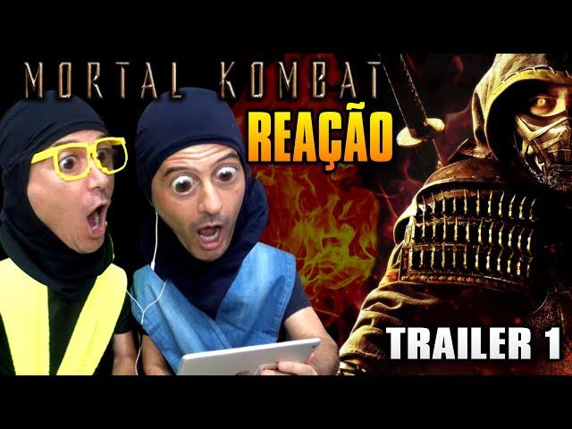 Mortal Kombat Trailer 1 REAÇÃO -  Irmãos Piologo Filmes Reaction