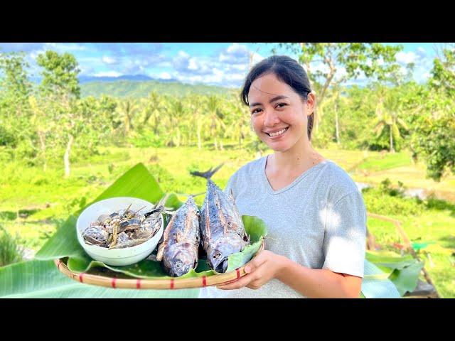 Paksiw sa Gata at Tinap-Anan na Tambakol Countryside Life Leyte Philippines