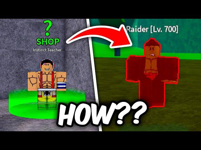 HOW TO GET  Instinct V1/ V2 in Blox fruits Roblox 2024