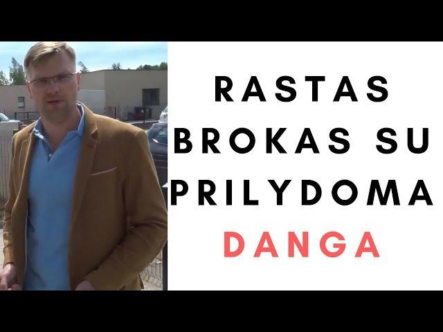 STOGO APŽIŪRA: rastas brokas su prilydoma danga