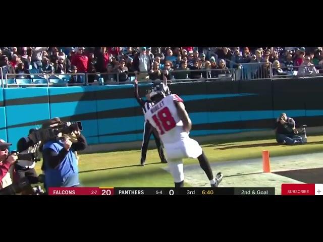 Matt Ryan finds Calvin Ridley for a very impressive touchdown play!! Nice way to be there!