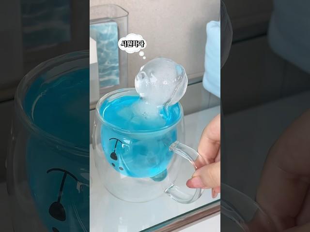 CU 신상 곰돌이 얼음!!!
