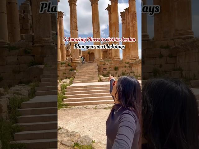 Plan your next holiday in Jordan️. 5 Amazing places to visit in Jordan #jordan #thingstodoinjordan
