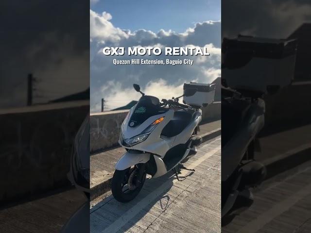 Looking for a motorcycle you can rent in Baguio? Go and inquire now on Facebook: GxJ Moto Rentals