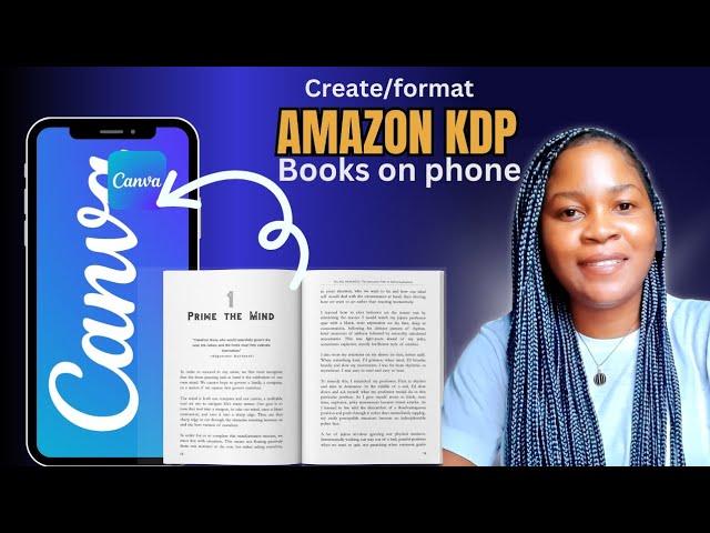 HOW TO WRITE/FORMAT AMAZON KDP BOOK ON Phone