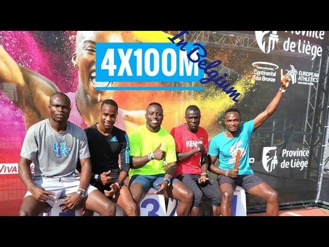 OMANYALA‍️ And 4x100m Team in BELGIUM - 1st Training SESSION ##diamondleague