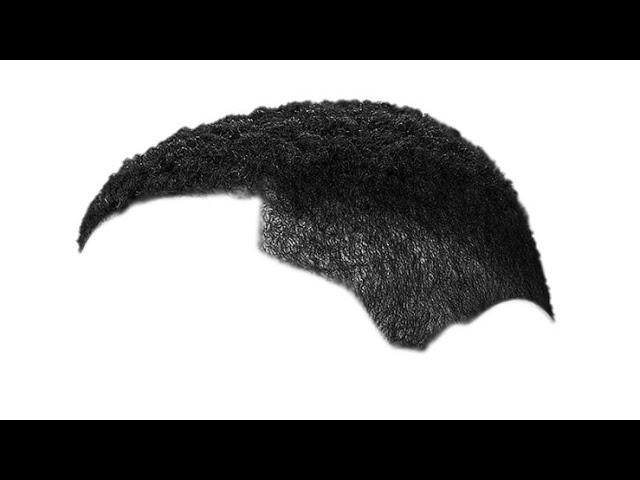 How to Draw SHORT Male HAIR / Black Male Hair