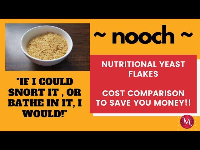 NUTRITIONAL YEAST Cost Comparison