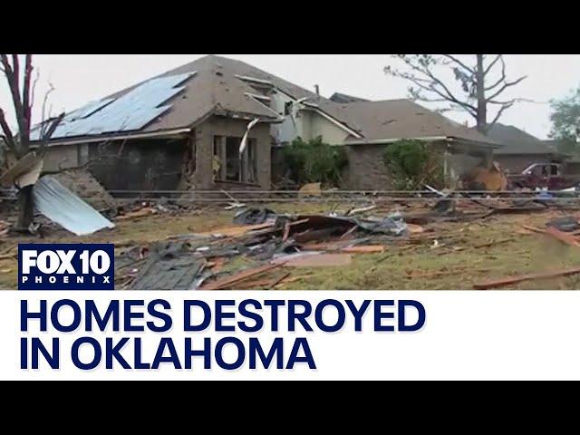 Tornadoes damage over 100 homes in Oklahoma