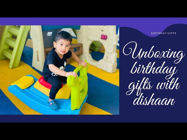 Unboxing Dishaan birthday gifts || VLOG 9 | Sumishrutivlogs......@rideloverkunal 8 December 2021