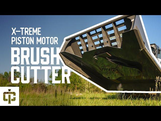 X-Treme Piston Motor Brush Cutter | Skid Steer Attachment | IronCraft Attachments