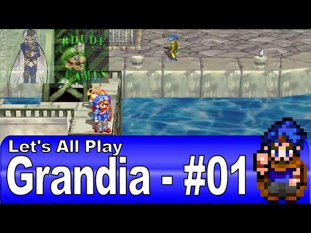 Grandia PS1 - Let's All Play Ep.01 Legendary Treasure | RPG Tour Guide