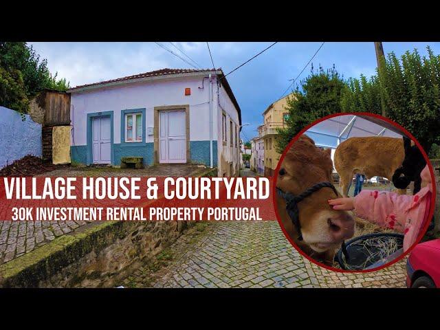 VILLAGE HOUSE 30K, FOR SALE, CENTRAL PORTUGAL REAL ESTATE INVESTMENT OPPORTUNITY