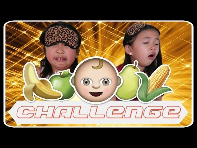 Baby Food Challenge with Kaitlyn and Leah