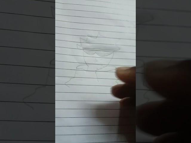 Gojo drawing made by #Mayank Gupta