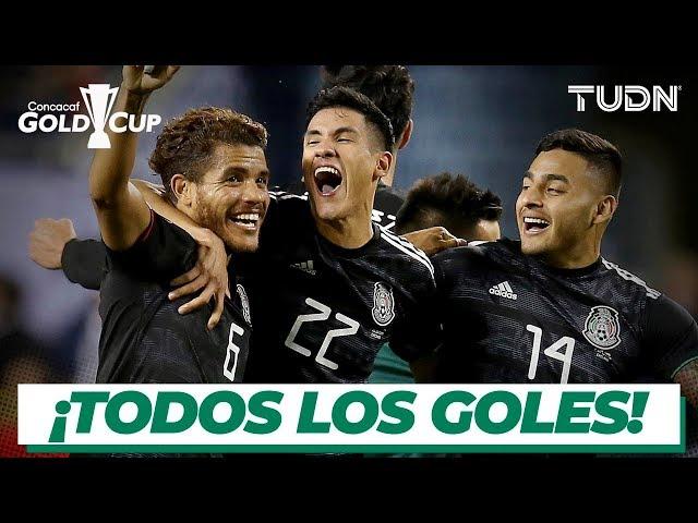 Todos los goles de México en la Copa Oro 2019 | TUDN