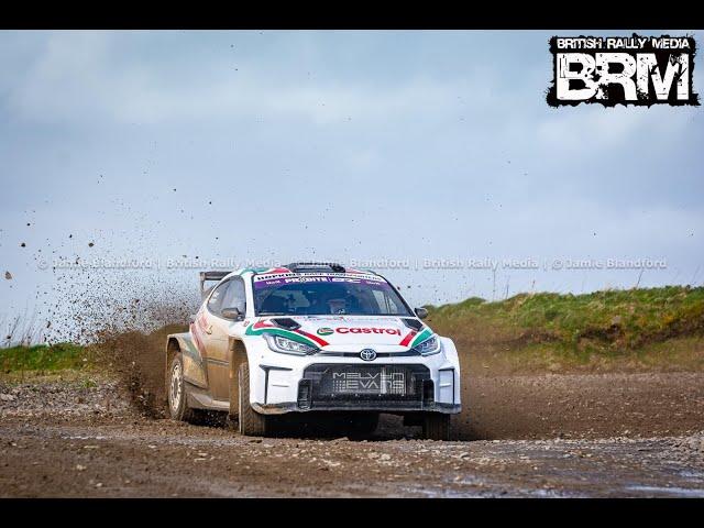 UK Rallying 2024 - Pre Event Test Day - Toyota Yaris GR Rally 2 / VW Polo Rally 2 - Full Sound - 4K