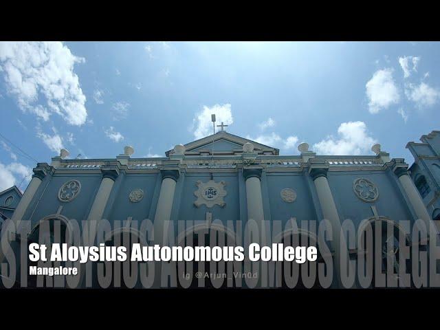 St Aloysius College Campus Tour at a glance, Mangalore