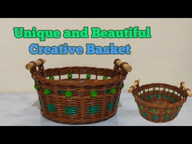 Unique and Beautiful Woven Creative Fruit Basket @Mr.creative man