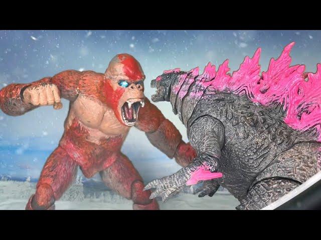 GODZILLA EVOLVED VS SKAR KING STOP MOTION CHRISTMAS SPECIAL