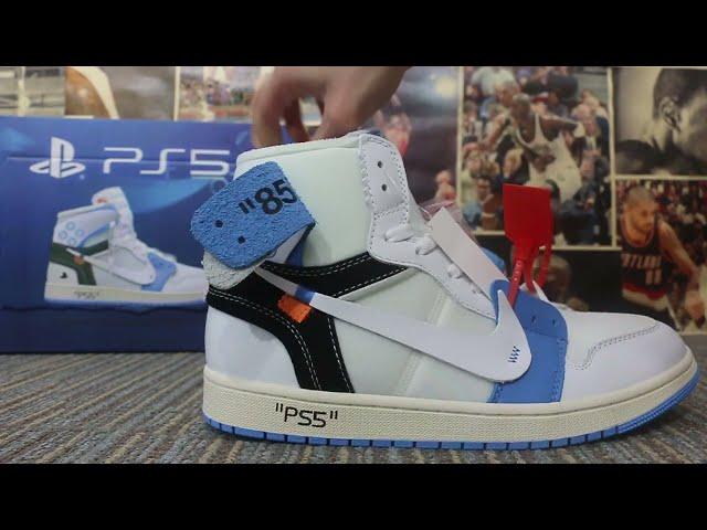 HD Review For Air Jordan 1 X OFF-WHITE NRG PS5