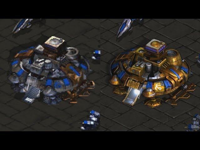 Starcraft Remastered Graphics Comparison (Classic VS Remastered)