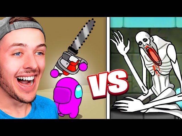 AMONG US vs EVERYTHING Animation! (TRY NOT TO LAUGH)