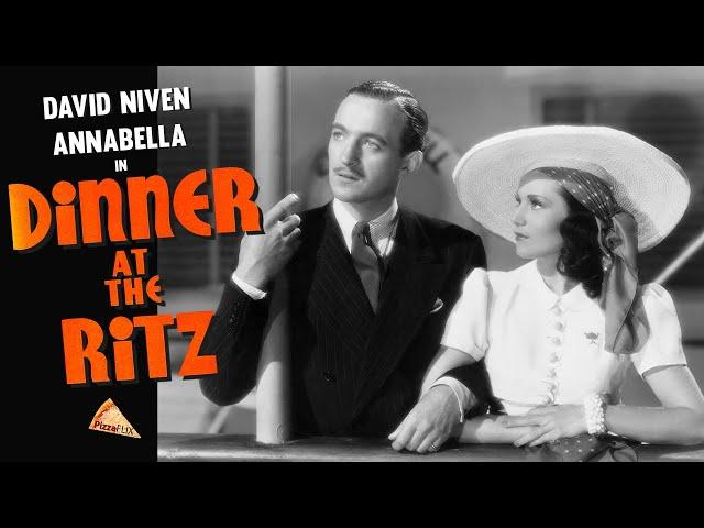 Dinner at the Ritz (1937) DAVID NIVEN  ANNABELLA