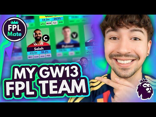 FPL GW13 TEAM SELECTION | Captain Dilemmas! ‍️©️ | Gameweek 13 Squad, Transfers & Captain