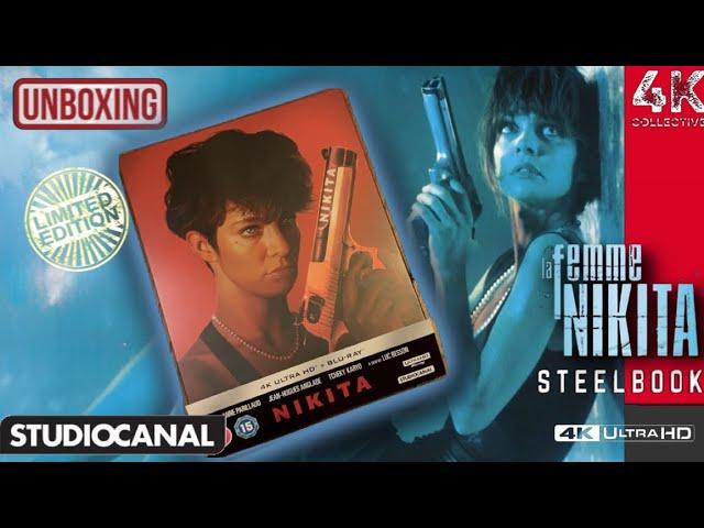 La Femme Nikita 4K UltraHD Blu-ray Studiocanal steelbook unboxing